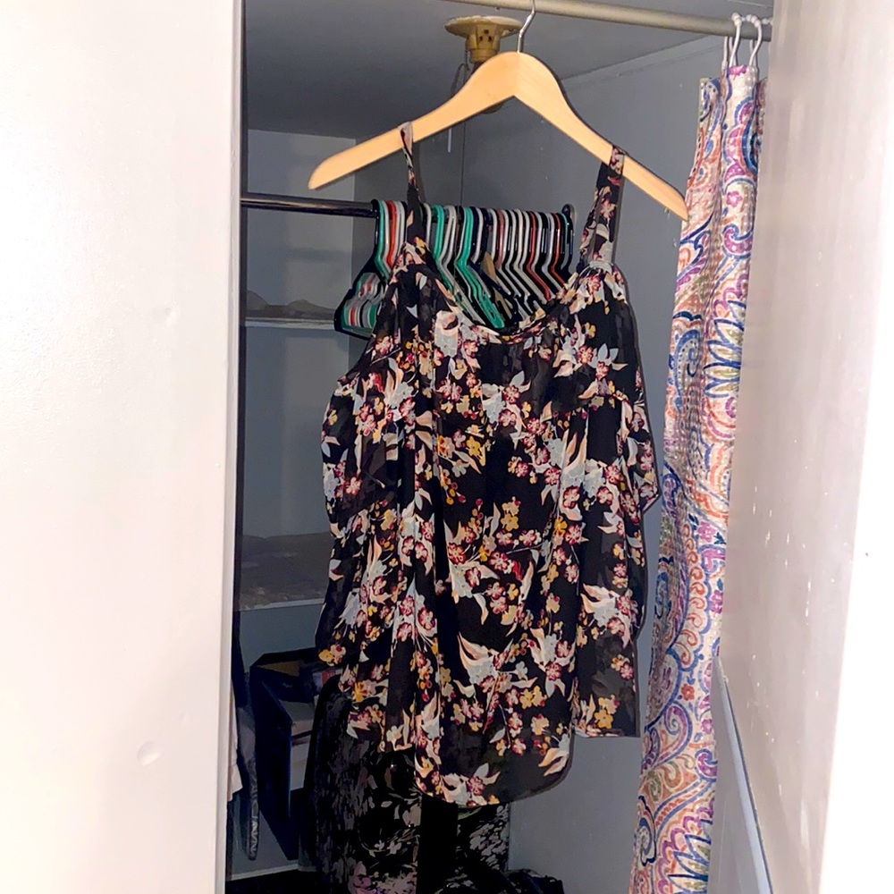 Off the Shoulder Floral Top